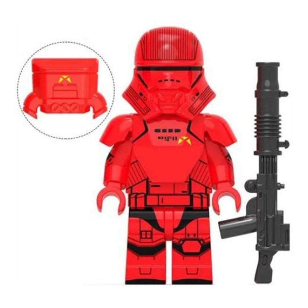 Boneco Blocos De Montar Sith Jet Trooper Mandalorian