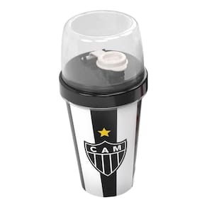 Mini Shakeira De Plástico 320 Ml Atlético Mineiro