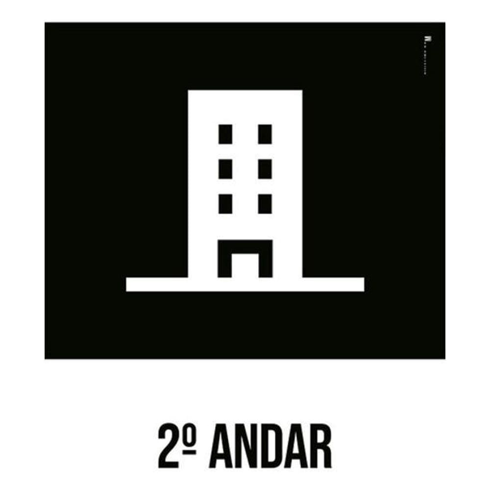 Kit 3 Placas Desenho 2 Andar