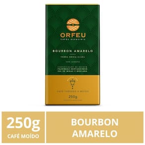 Café Moído, Bourbon Amarelo, Orfeu, 250G