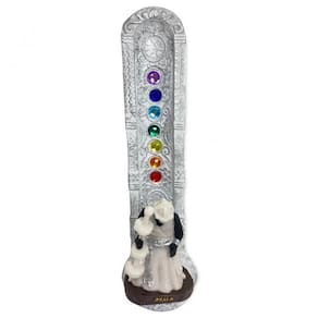 Incensário 7 Chakras Orixás 22 Cm Em Resina - Escolha O Seu