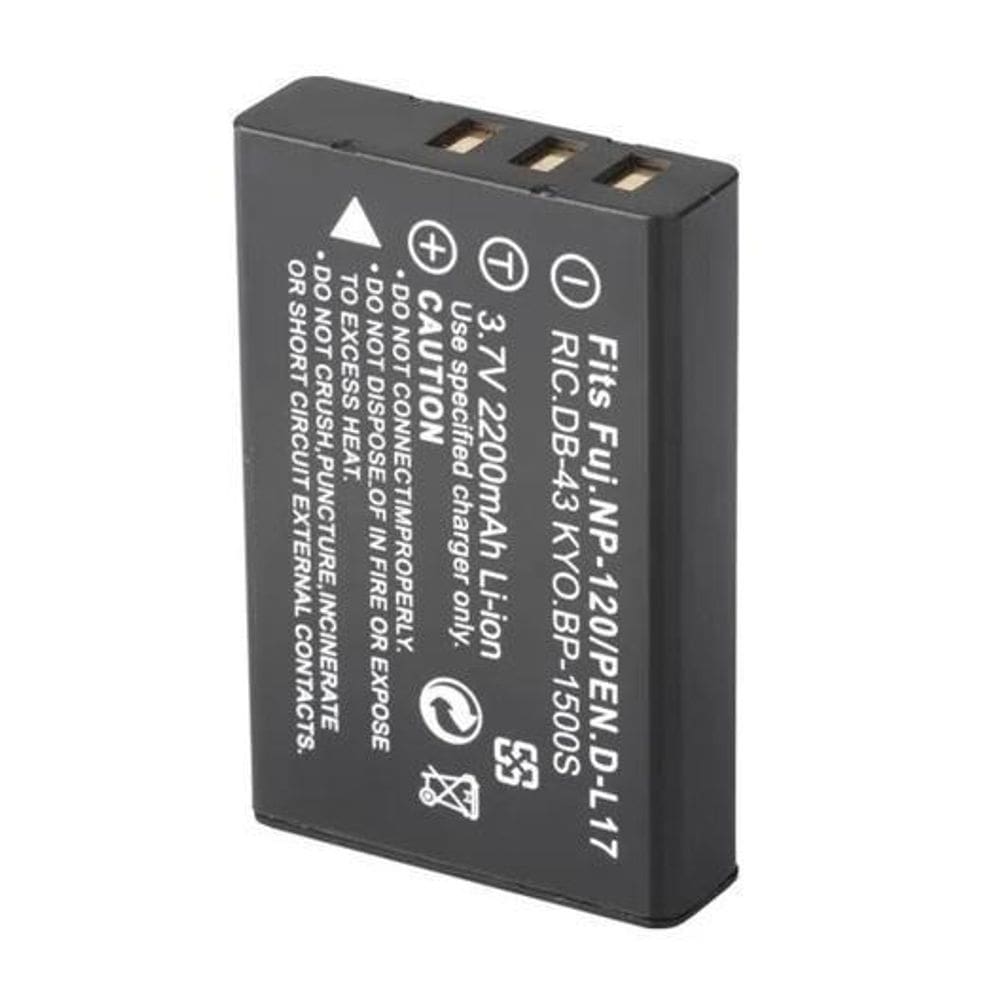 Bateria De Alta Capacidade 2200Mah Para Ordro E Fuji Np-120