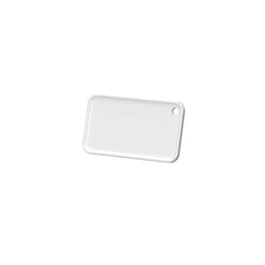 Kit Com 4 Tags Placa Identificadora De Organização G Branco