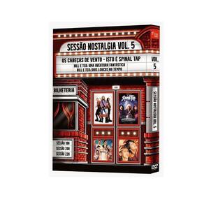 Dvd Nostalgia Vol 5 Bill E Ted 1 2 Cabeças Vento Spinal Tap