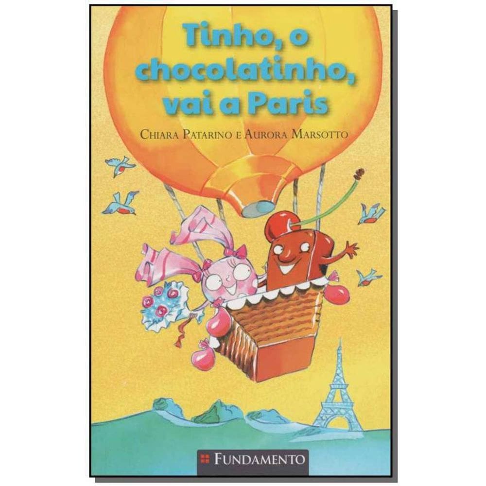 Livro Tinho, O Chocolatinho, Vai A Paris