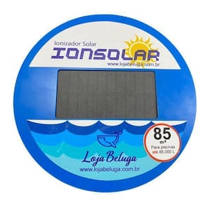 Ionizador Solar Flutuante Para Piscinas De Até 60 Mil Litros