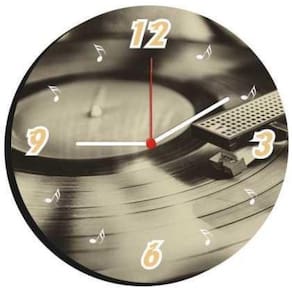 Relógio De Parede Decorativo Estilo Música 15