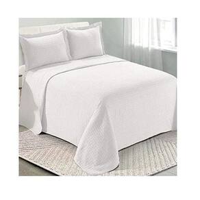 Colcha Loft King 260 X 280 Camesa 100% Poliéster Branco