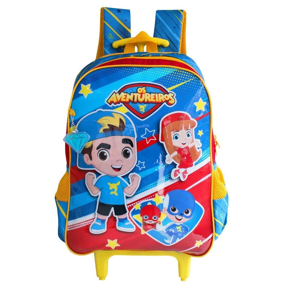 Mochila Aventureiros Rodinhas | 17 Litros | Alça Ajustável