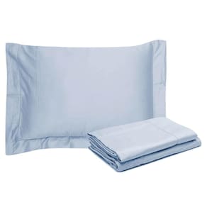 Jogo De Cama Solteiro King 300Fios Budvision-Buddemeyer Azul