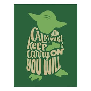 Kit 5 Placas Calm You Must Keep And Carry On You Will 36X46