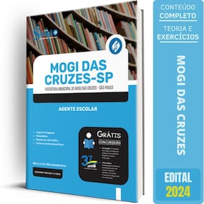 Apostila Prefeitura Mogi Das Cruzes Sp 2024 - Agente Escolar