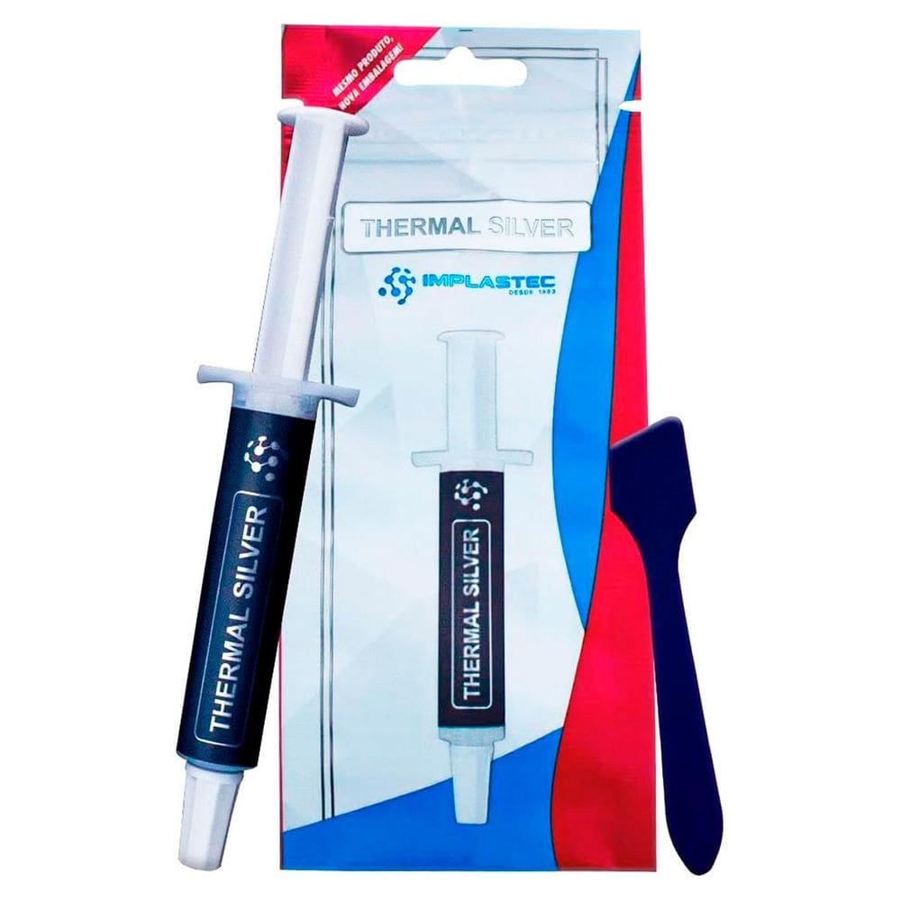 Pasta Térmica Implastec Thermal Silver 2G
