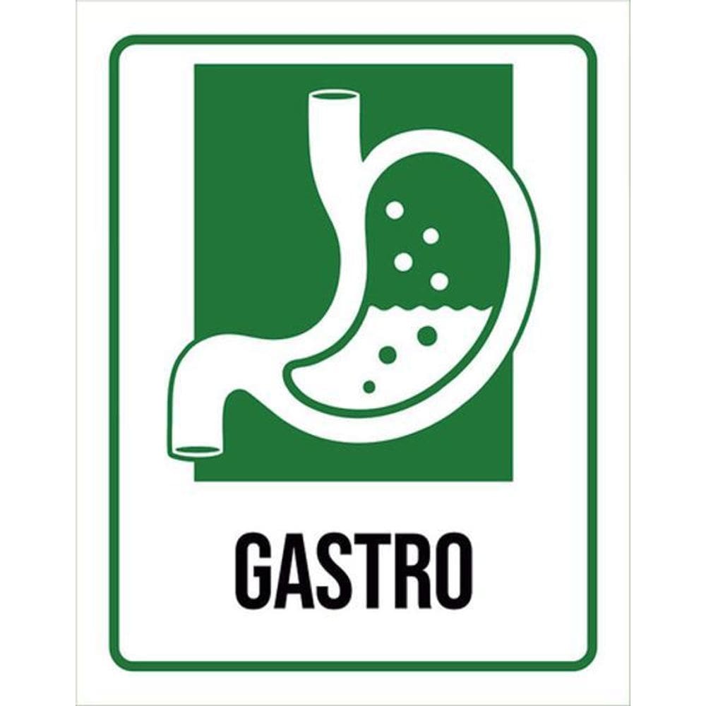 Kit 5 Placas Hospitalar Gastro 36X46
