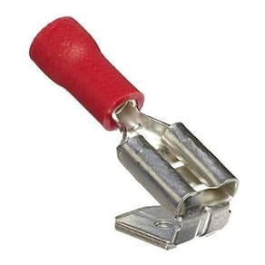 20Un Terminal Hermafrodita Macho Fêmea 0,5 A 1,5Mm Vermelho