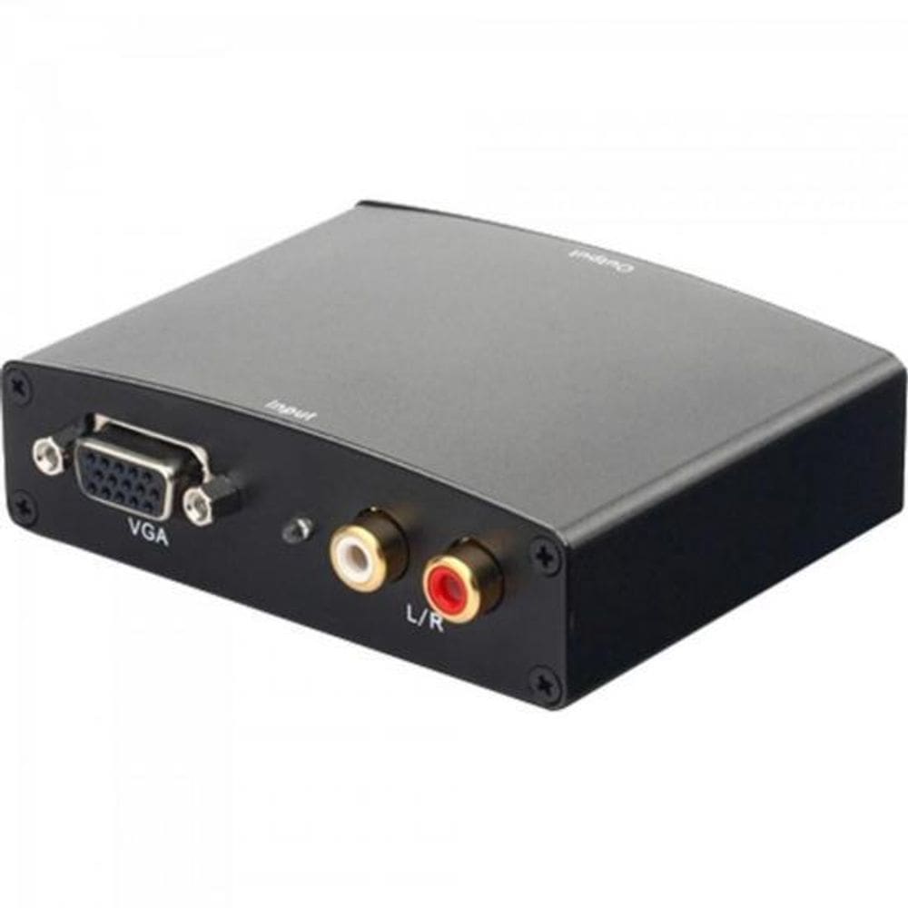 Conversor Vga Para Hdmi Adap0039 Preto Storm