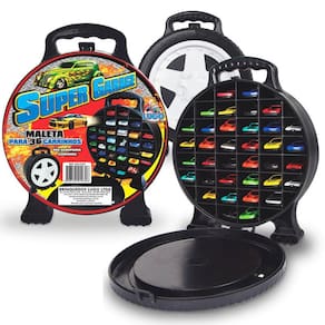 Super Garagem Maleta Porta Carrinhos 36 Repartições Lugo