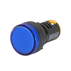 Sinaleiro Led Iluminado 22Mm 220V Azul Modelo L20 Metaltex
