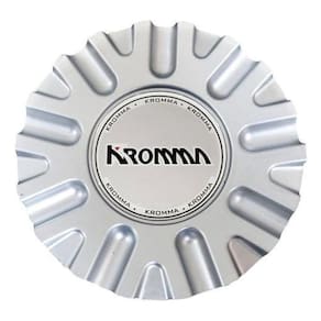 Calota Centro Miolo Roda Kr1560 Prata Emblema Kromma