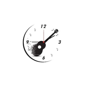 Relógio De Parede Decorativo Estilo Música 33