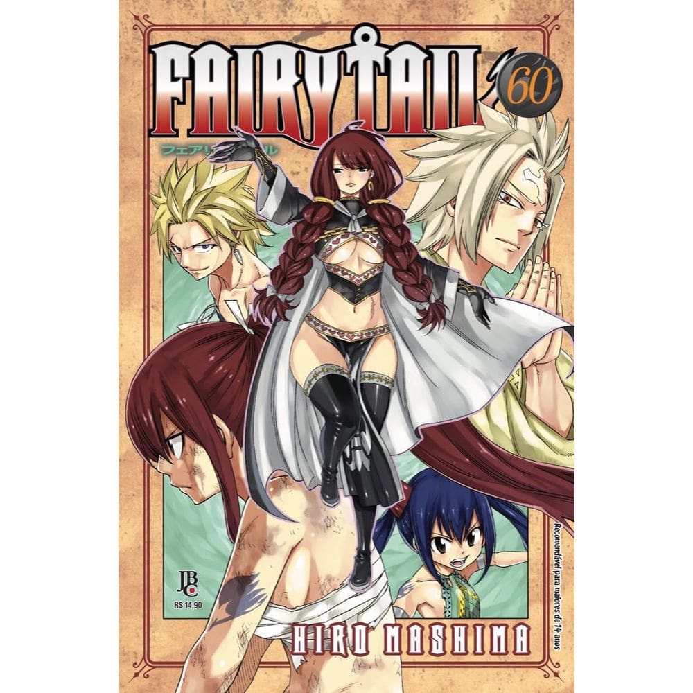 Livro Fairy Tail - Vol. 60 Português Capa Comum