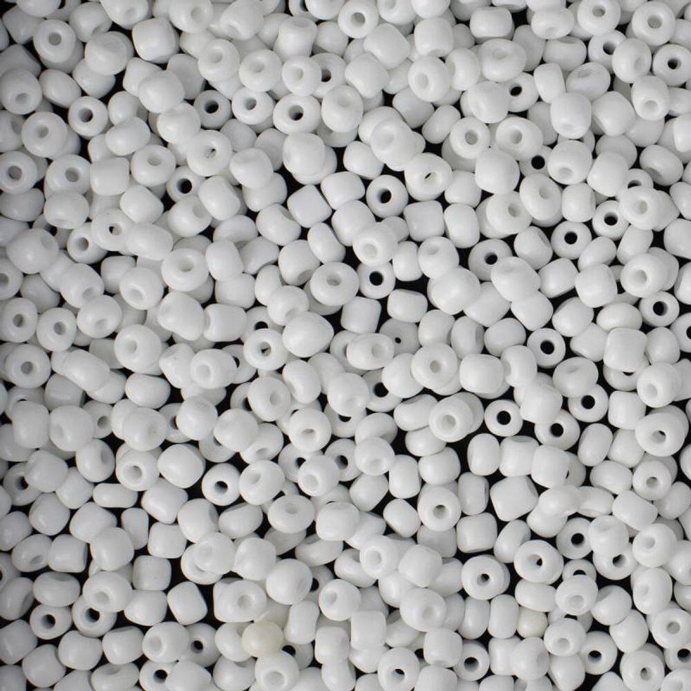 Miçanga Vidro 3,6Mm 100G Guia Umbanda Candomblé- Escolha Cor