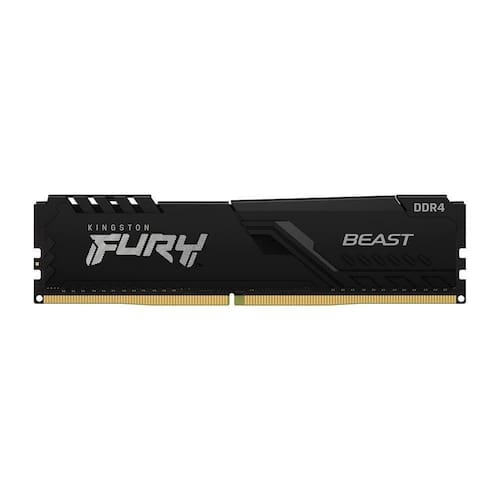 Imagem do produto Memória Kingston Fury 16GB 2666MHz DDR4 Black KF426C16BB1/16 em Casas Bahia