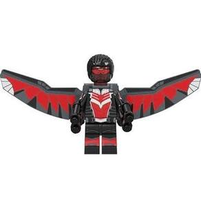 Minifigures Falcon Vingadores Capitão América