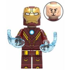 Boneco Blocos De Montar Homem De Ferro Armadura Mark Mk8