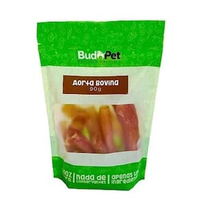Budopet Aorta Bovina Petisco Natural Para Cães - 90G