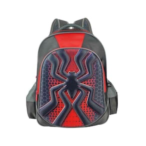 Mochila Escolar Infantil Spider Poliester Santino Nlm8U