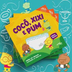 Livro Coco, Xixi E Pum - Adeus, Fralda - Micales 1 Ed 2019