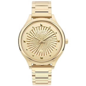Relógio Euro Feminino Eu2033Bc/4Y Brilho Dourado