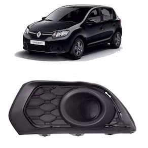 Farol de Milha Sandero 2015 2016 2017 Lado Esquerdo Preto