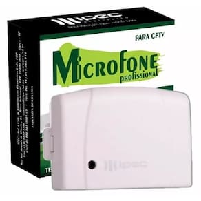 Microfone Ipec Amplificado Para Cftv Dvr Profissional Homologação: 54782214286