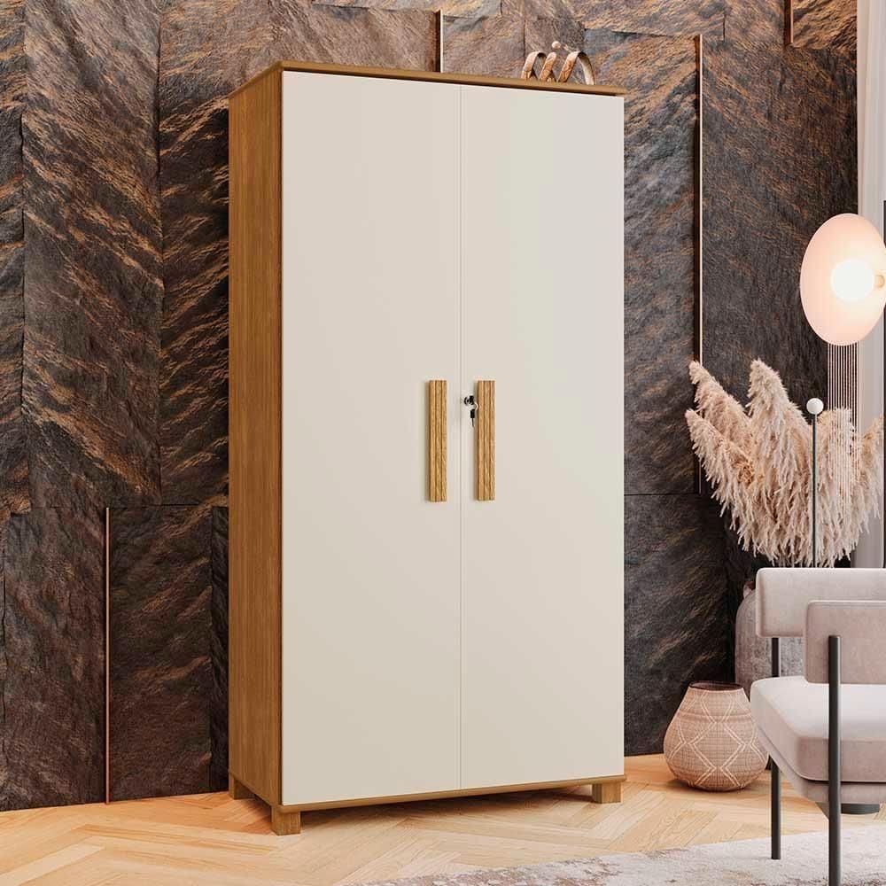 Multiuso 2 Portas Cinamomo Off White Texas | Casas Bahia