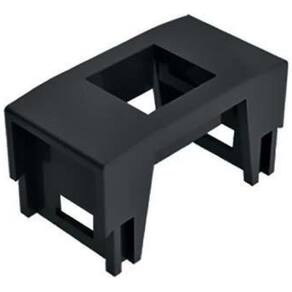 Bloco Keystone Pezzi Preto Para Rj11 - Rj45 - Hdmi - Usb -