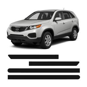 Friso Lateral Kia Sorento 2011-2016 Borracha Preto 98cm