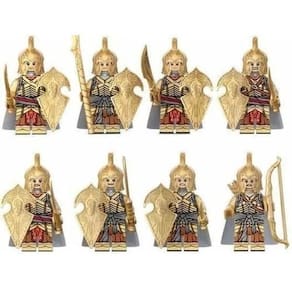 Bonecos Blocos De Montar Noldo Warriors Senhor Dos Anéis