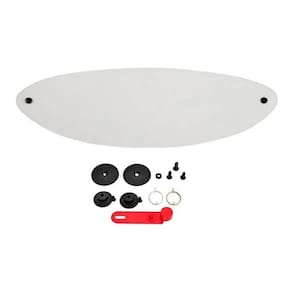 Viseira Cristal Capacete San Marino + Kit Reparo Motovisor