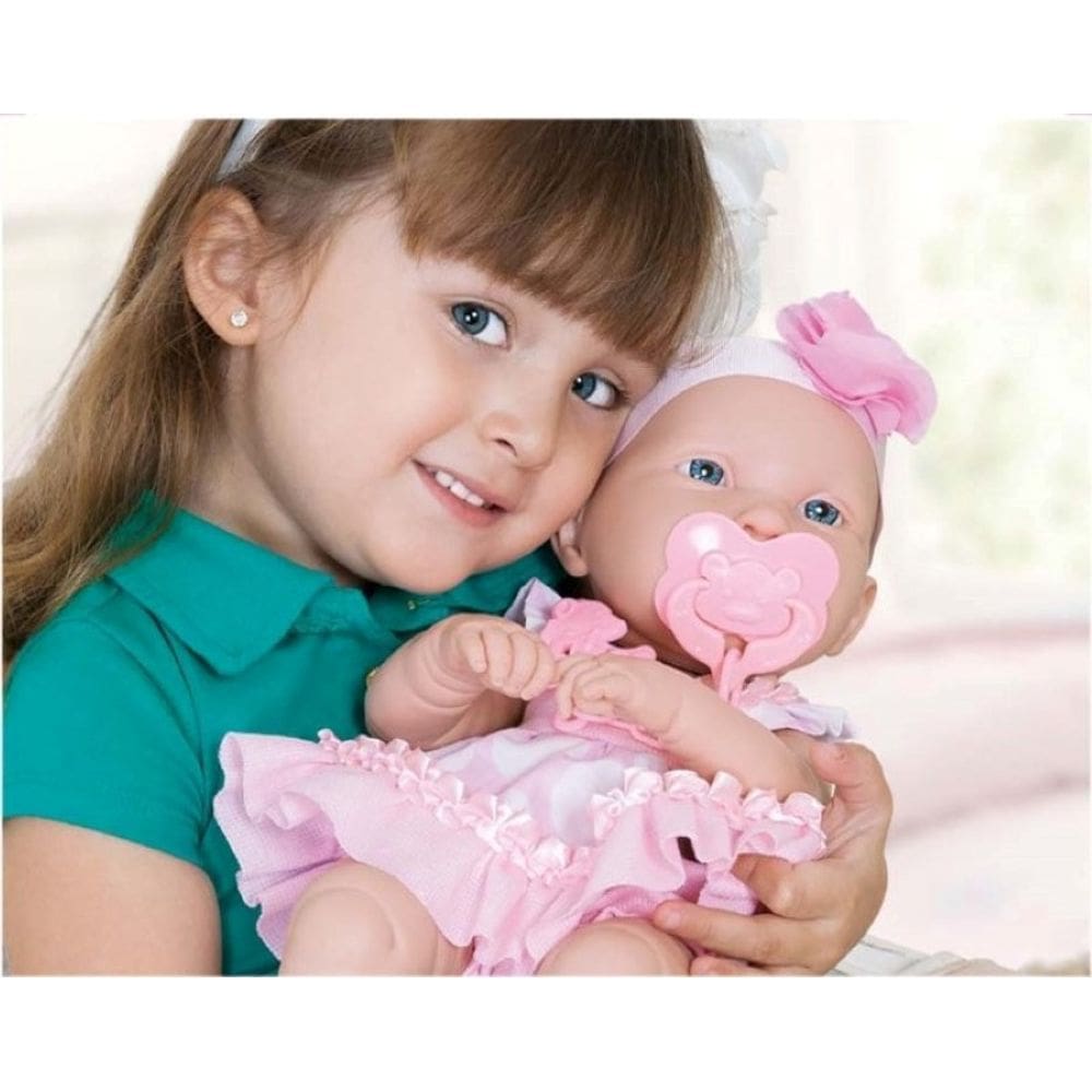 Boneca Baby Ninos Bebê Recém Nascido Cotiplás