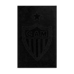 Toalha Academia Buettner - Atlético Mineiro Preto 33x50cm
