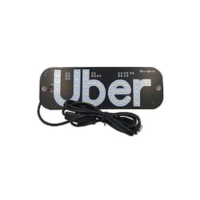 Letreiro Luminoso Placa Led Uber - 12V