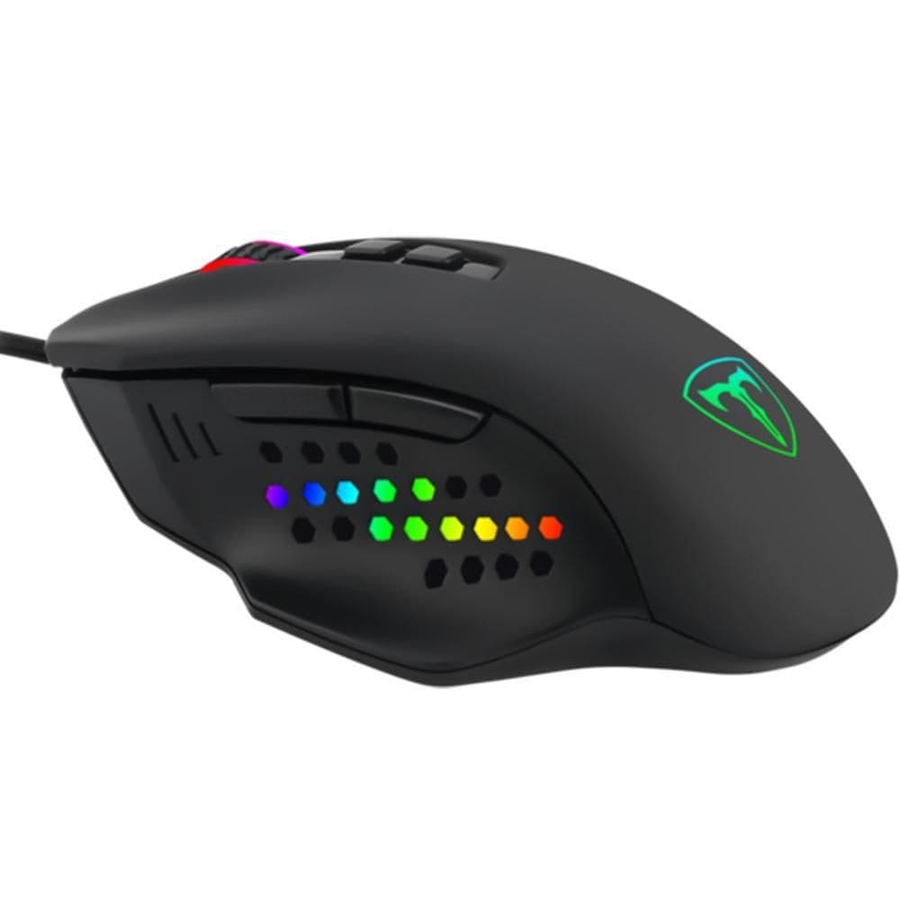 Mouse Gamer T-Dagger Captain Rgb 7 Botões 8000Dpi - T-TGM302