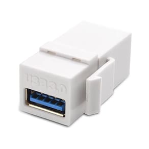 Keystone Usb 3.0 Para Espelho Branco