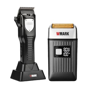 Kit Wmark Maquina de Corte NG 2042 + NG 996 Barbeador Shaver