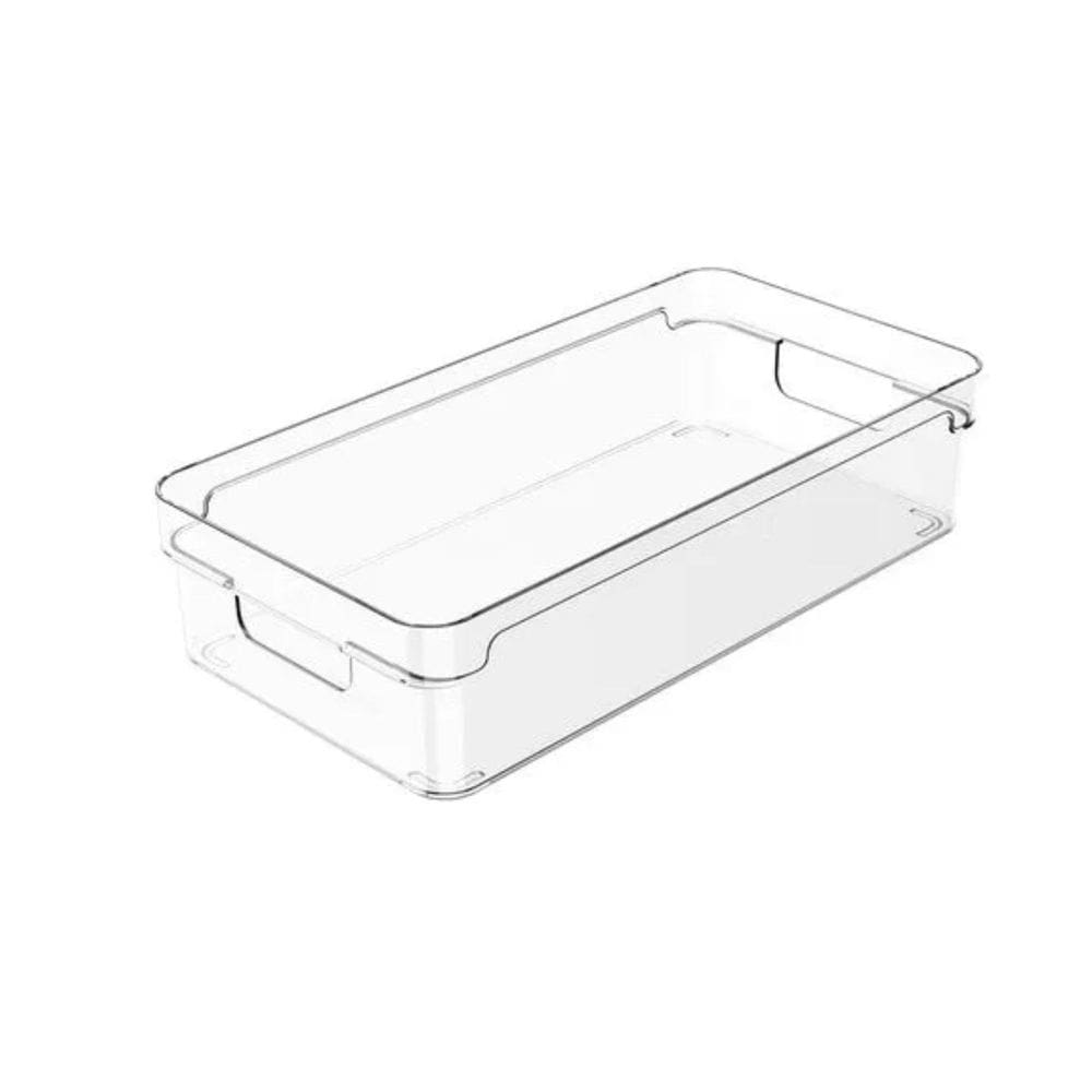 Organizador Clear 30x15x7cm Natural - Ou