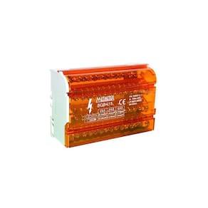 Bloco Distrib. 100A 4 Polos 15 Teminais Bdb415 Metaltex