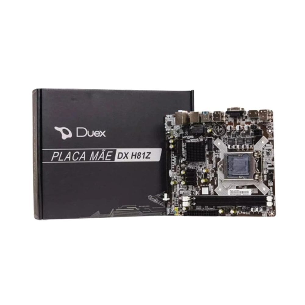 Placa Mãe Duex H81Z, Intel, Lga 1150, Ddr3 D