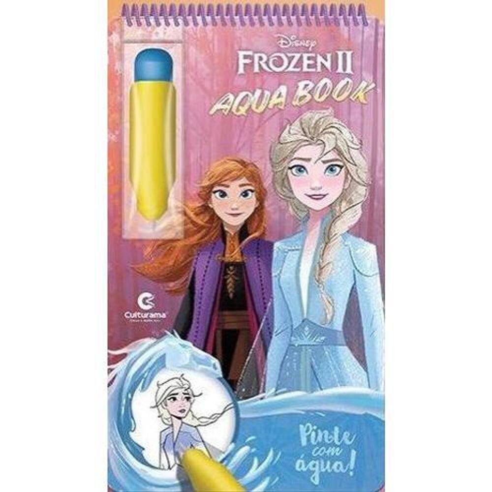 Bloco De Anotações Aqua Book - Frozen 2